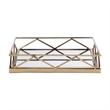 Butler Specialty Company Lydon Rectangle Mirrored Serving Tray - Polished Gold
