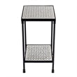 Butler Specialty Company Lana Resin and Bone Inlay Side Table - Gray Bone Inlay