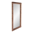 Butler Specialty Company Gloucester Woven Floor Mirror - Banana Leaf