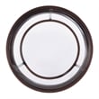 Butler Specialty Company Lola Round Glass and Metal Side Table - Black