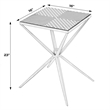 Butler Specialty Company Issa Square Bone In-Lay & Metal Side Table - Black Gold