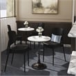 Butler Specialty Company Elio Round Marble and Iron Accent Table