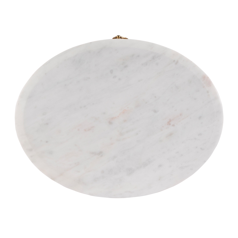 Butler Specialty Company Ellen Marble and Wood 1 Drawer Nightstand - Natural