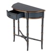 Butler Specialty Company Skilling 31 in. W Demilune Wood Console - Pastel Blue