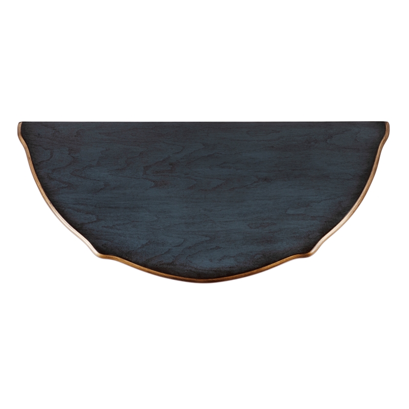 Butler Specialty Company Skilling 31 in. W Demilune Wood Console - Pastel Blue
