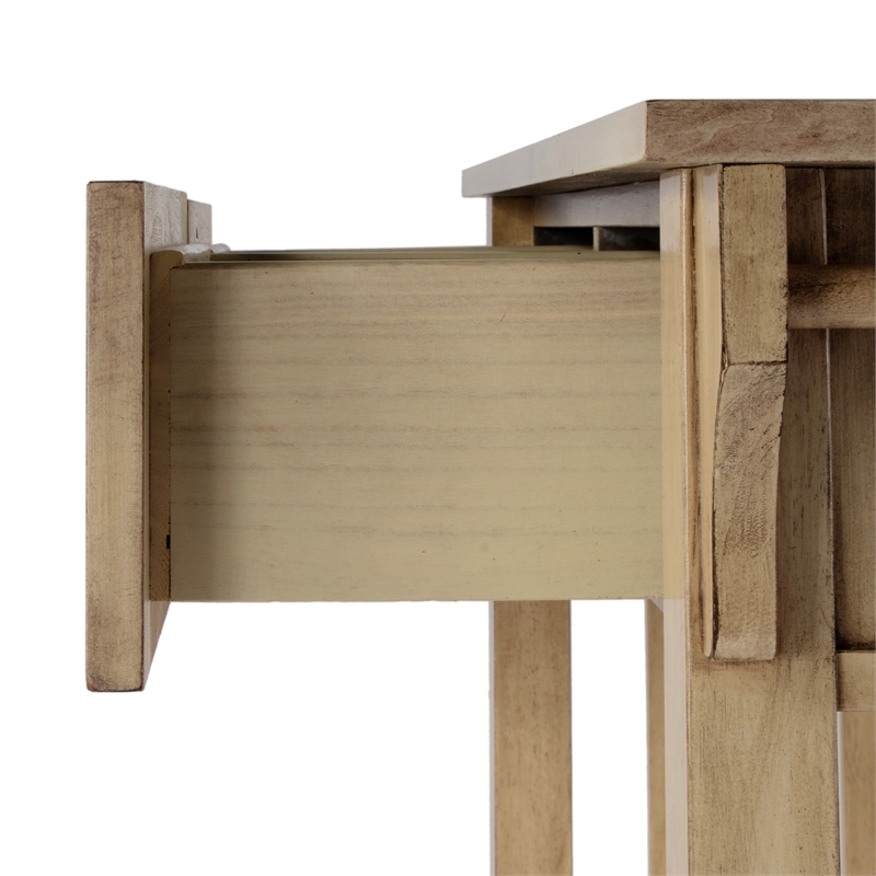 Butler Specialty Company Larina 36 in. W Wood 2 Drawer Console - Antique Beige