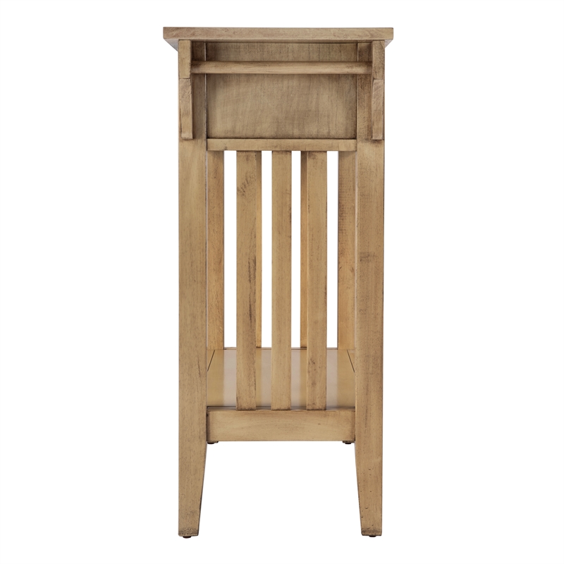 Butler Specialty Company Larina 36 in. W Wood 2 Drawer Console - Antique Beige