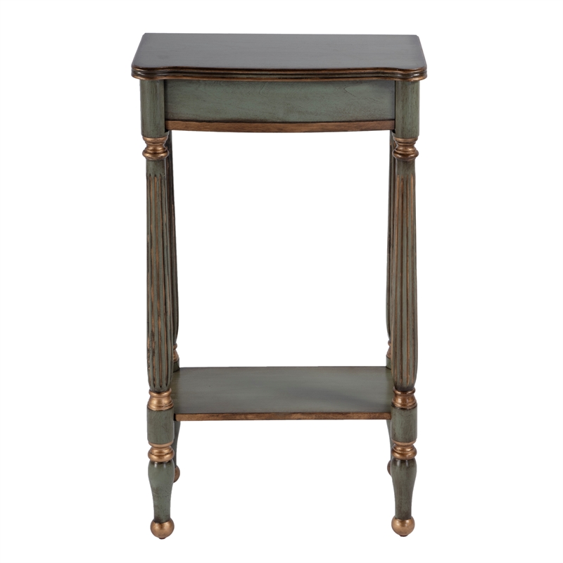 Butler Specialty Company Whitney 17.5 in. W Wood Console Table - Pastel Green