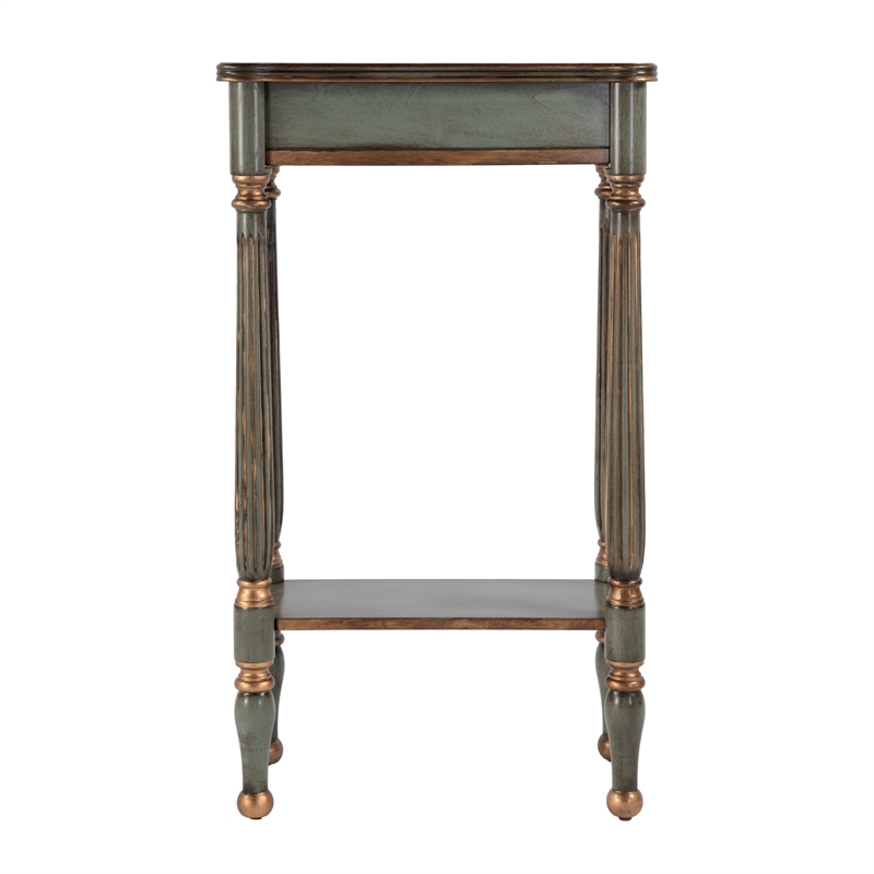 Butler Specialty Company Whitney 17.5 in. W Wood Console Table - Pastel Green