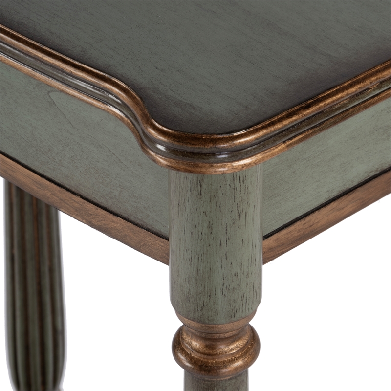 Butler Specialty Company Whitney 17.5 in. W Wood Console Table - Pastel Green