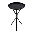 Butler Specialty Company Lucca 14 in. W Round Iron Side Table - Black