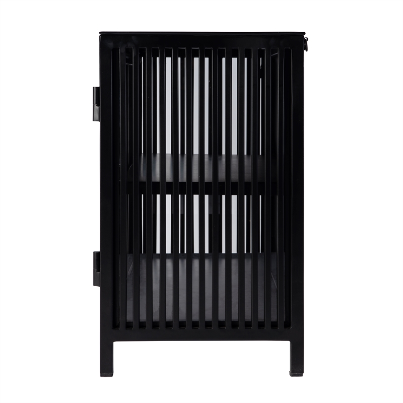Butler Specialty Company Worthington 35.5 in. W Iron and Glass Chest - Black