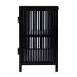 Butler Specialty Company Worthington 35.5 in. W Iron and Glass Chest - Black
