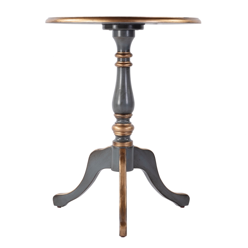 Butler Specialty Company Colbert 22 in. W Wood Game/Accent Table - Pastel Blue