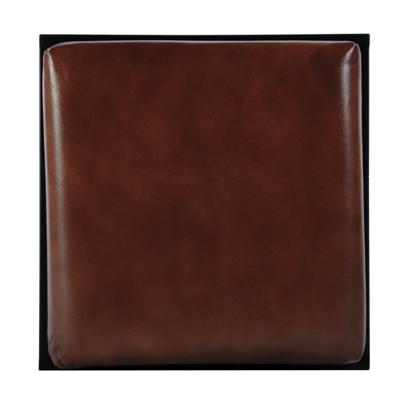 Butler Specialty Company Eldridge 26 in Seat Height Leather Counter Stool -Brown