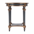 Butler Specialty Company Hellinger 24 in W Round Wood End Table in Pastel Blue