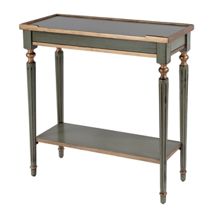 Butler Specialty Company Aubrey 29&quotW Rectangular Console Table in Pastel Green