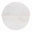 Butler Specialty Company Vienna 19.5 in. W Round Marble Accent Table in White