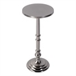 Butler Specialty Company Garland 10 in W Rnd Metal Pedestal End Table - Nickel