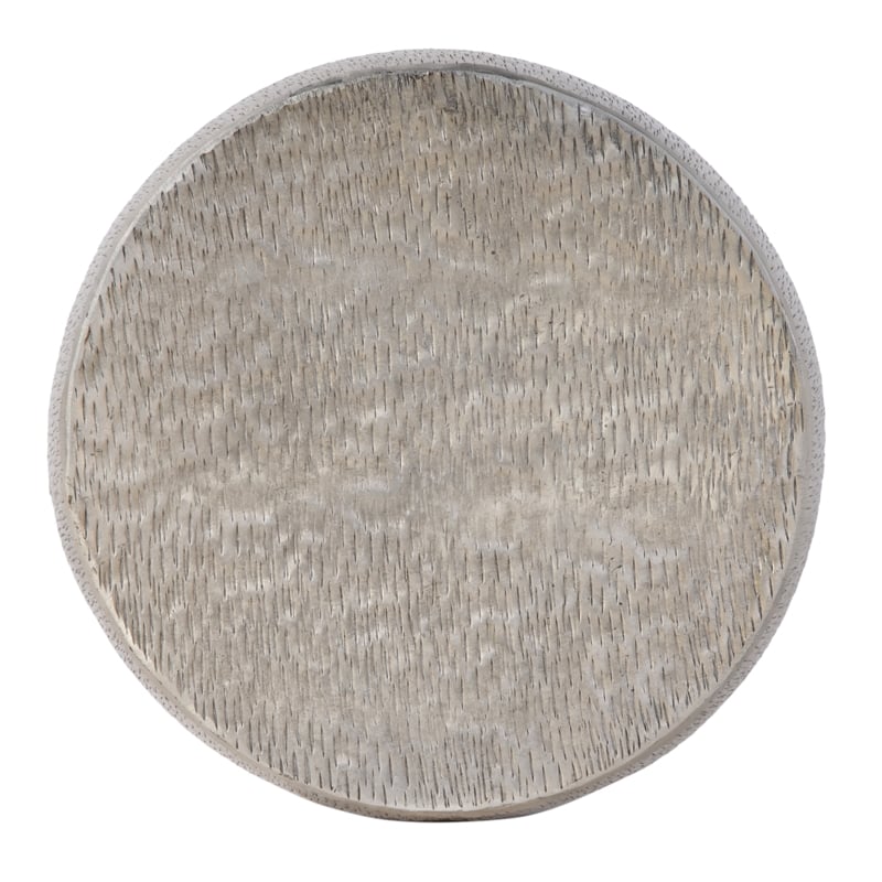 Butler Specialty Company Sahara 12 in. W Round Stainless Steel End Table - Gold
