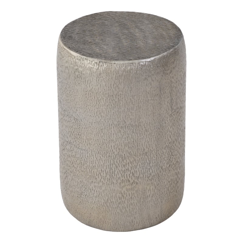 Butler Specialty Company Sahara 12 in. W Round Stainless Steel End Table - Gold