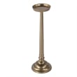 Butler Specialty Company Tilly 7 in. W Round Metal Pedestal End Table - Gold