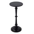 Butler Specialty Company Alisa 10 in. W Round Metal Pedestal End Table-Bronze