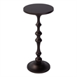 Butler Specialty Company Passeo 10 in. W Round Metal Pedestal End Table-Bronze