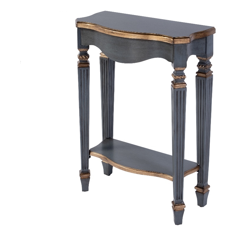 Butler Specialty Company Cheshire 22 in. W Wood Ballerina Console Table-Blue
