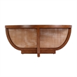 Butler Specialty Company Bali Breeze 42 in. Round Wood-Mesh Coffee Table-Brown
