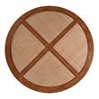 Butler Specialty Company Bali Breeze 42 in. Round Wood-Mesh Coffee Table-Brown