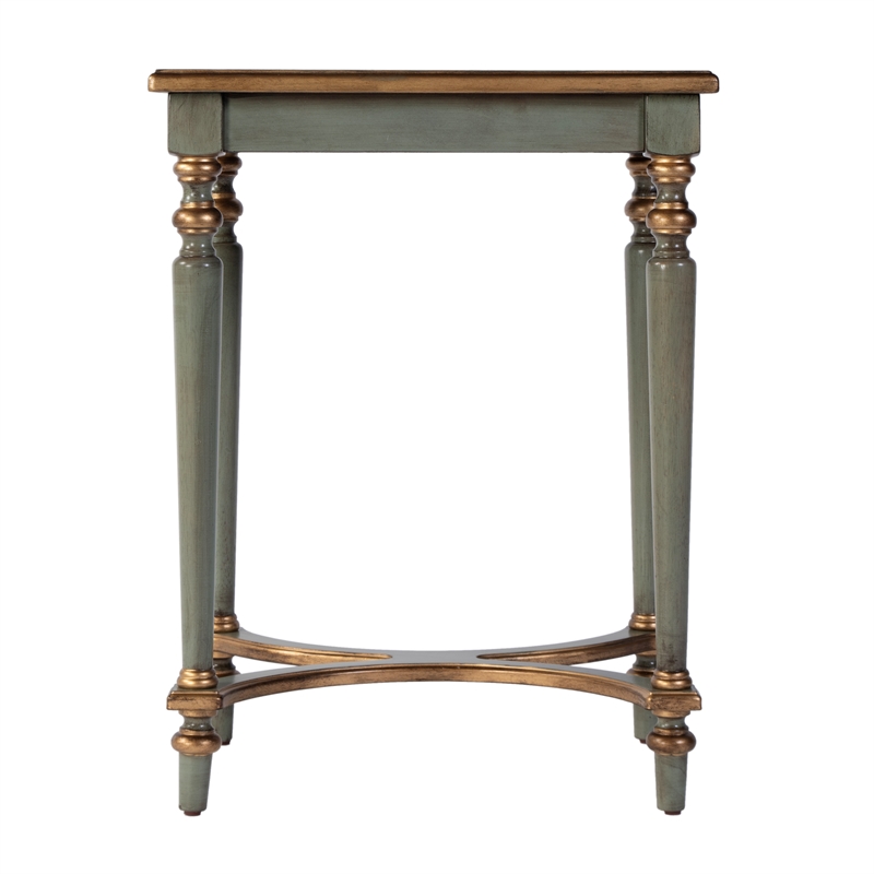 Butler Specialty Company Tyler 18 in. W Rectangular Wood Side Table-Green