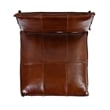 Butler Specialty Company Niles Leather and Iron Bar Stool-Brown