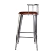 Butler Specialty Company Coriander 30.5 in. Seat Height Leather Bar Stool-Brown