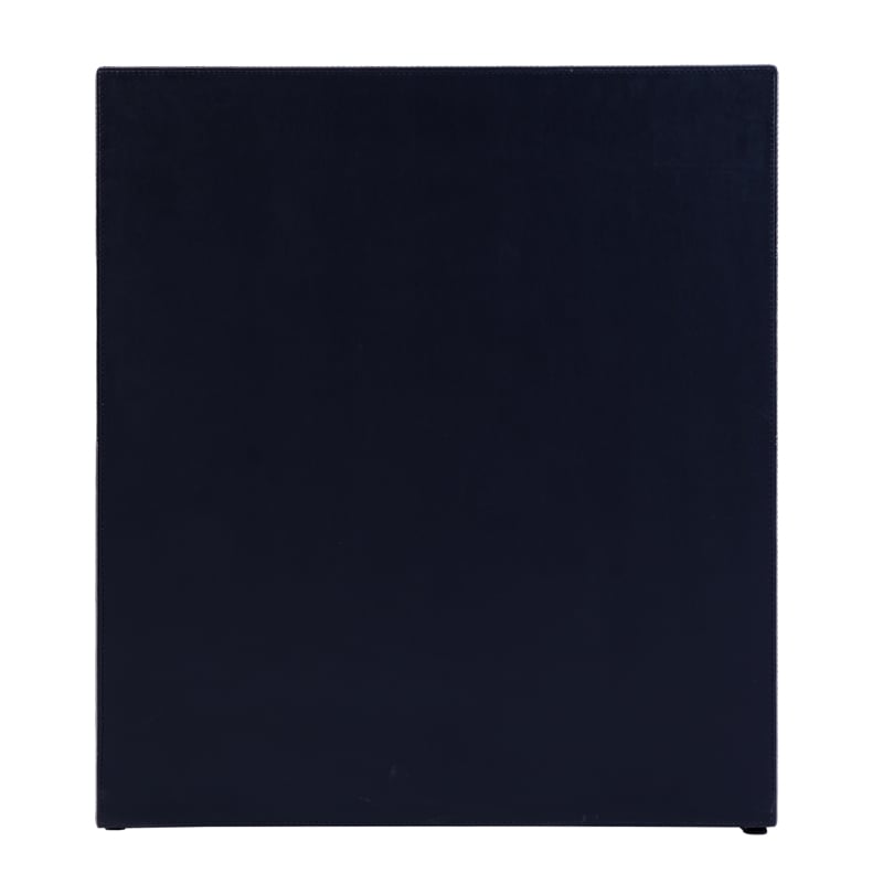 Butler Specialty Company Allman 24 in. W Leather 1 Drawer Nightstand - Silver