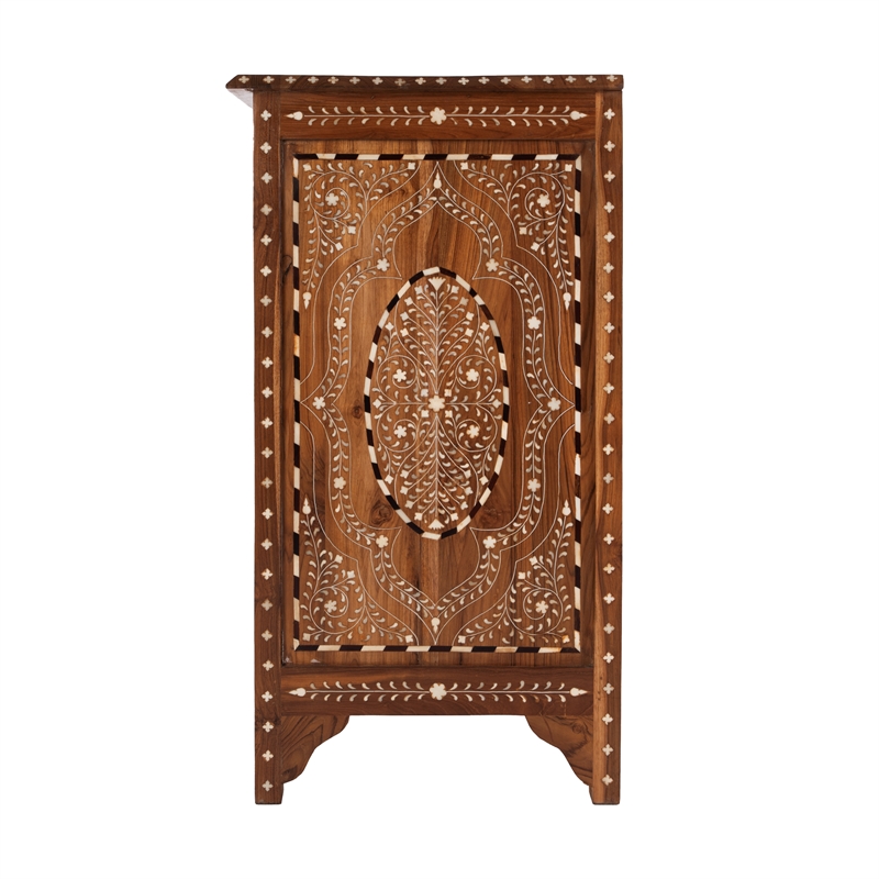 Butler Specialty Company Rashmi 40 in. W Bone 4 Drawer Accent Chest - Brown