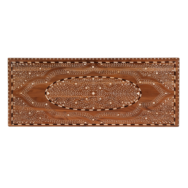 Butler Specialty Company Rashmi 40 in. W Bone 4 Drawer Accent Chest - Brown