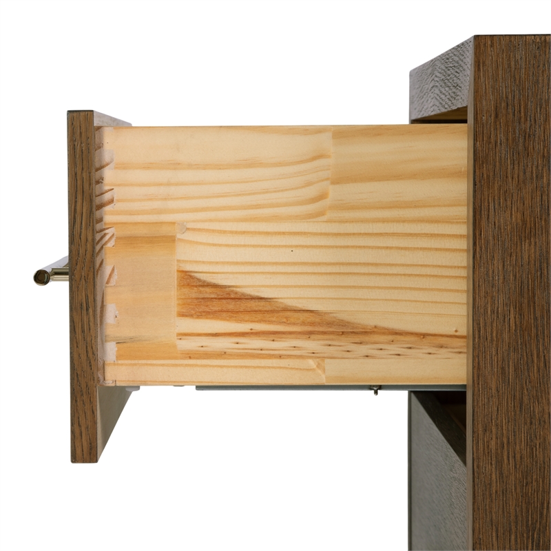 Butler Specialty Company Porter 28 in. W Wood 2 Drawer Nightstand - Brown