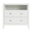 Butler Specialty Company Dana 28 in. W Wood 2 Drawer Nightstand - White