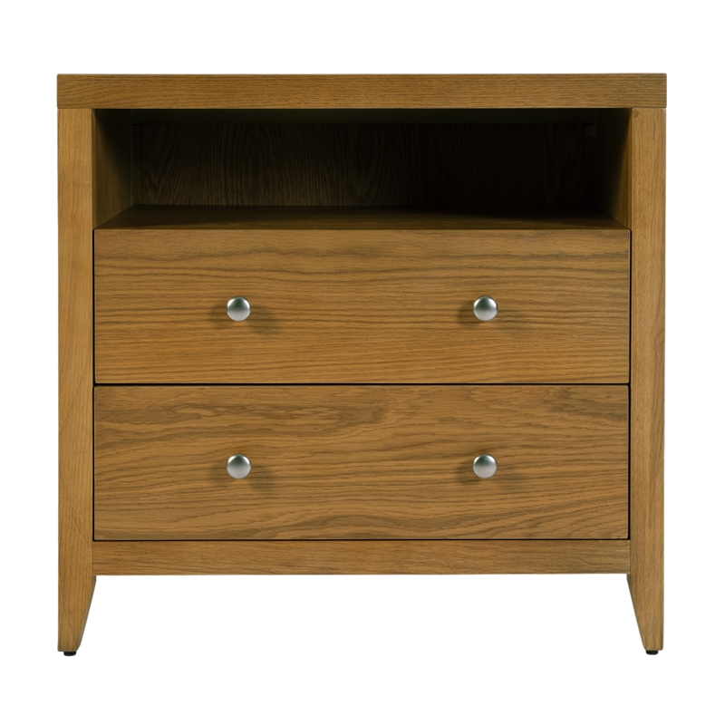 Butler Specialty Company Dana 28 in. W  Wood 2 Drawer Nightstand - Natural