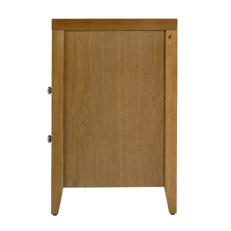 Butler Specialty Company Dana 28 in. W  Wood 2 Drawer Nightstand - Natural