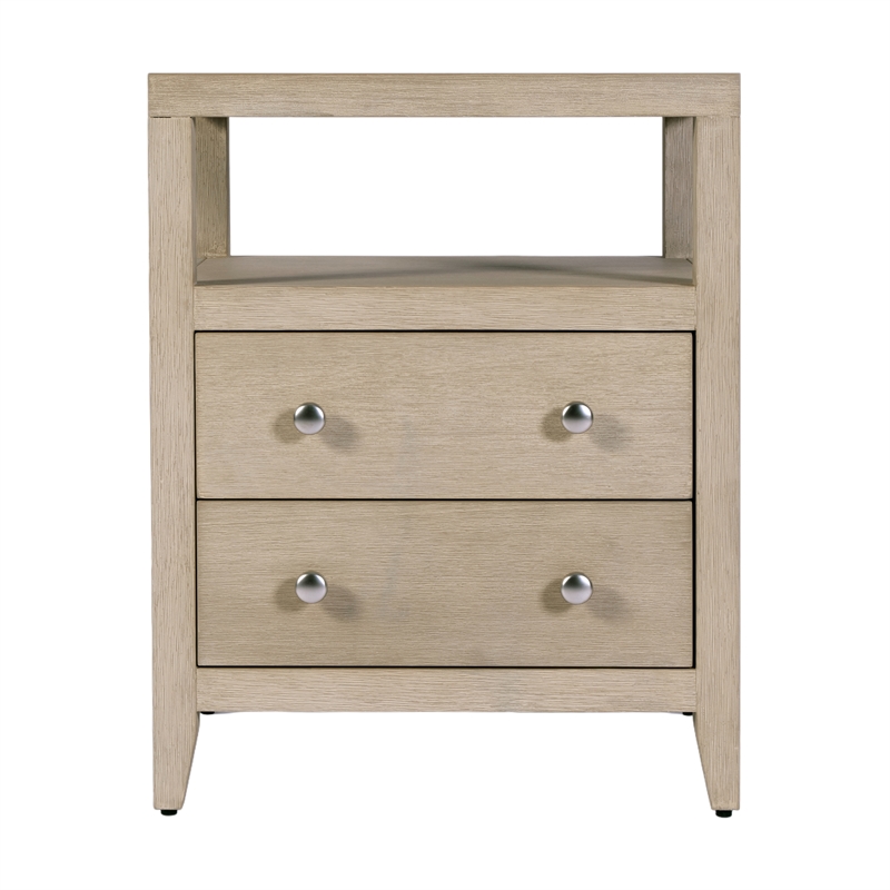 Butler Specialty Company Dana 21 in. W Wood 2 Drawer Nightstand - Taupe
