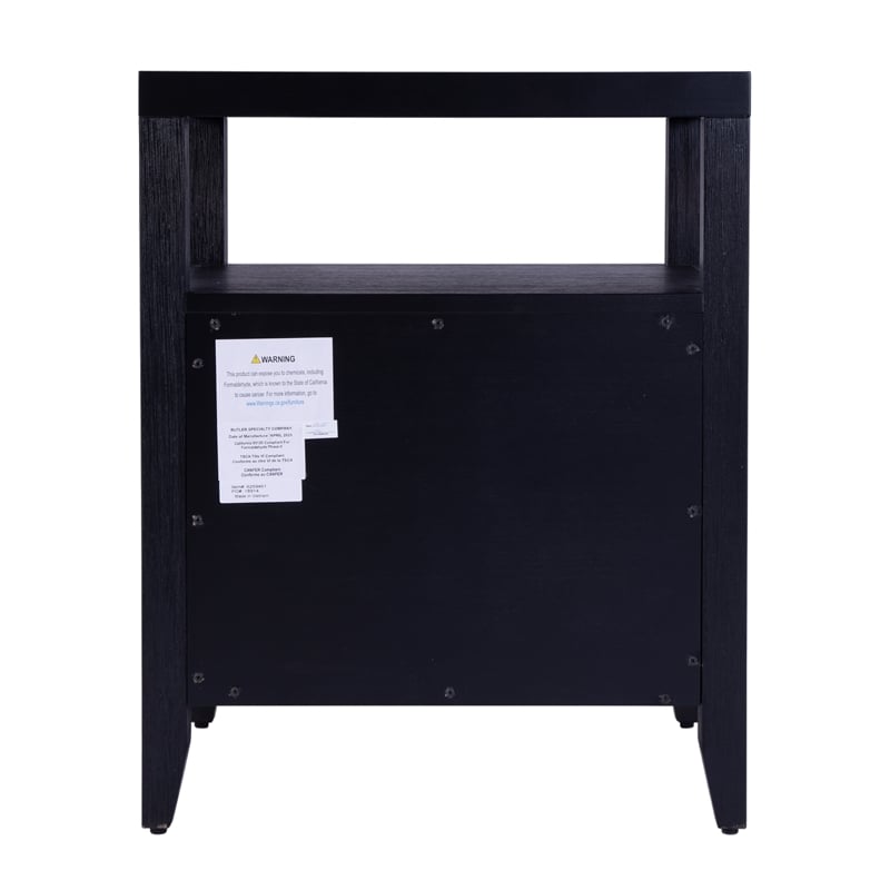 Butler Specialty Company Dana 21 in. W Wood 2 Drawer Nightstand - Coffee