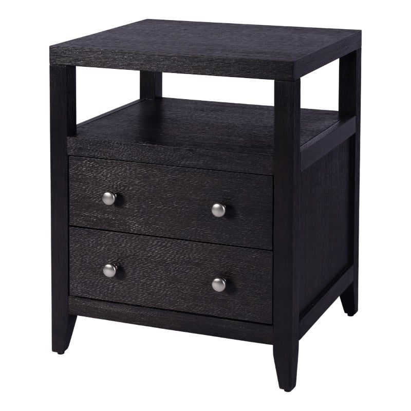 Butler Specialty Company Dana 21 in. W Wood 2 Drawer Nightstand - Coffee