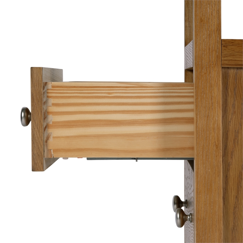 Butler Specialty Company Dana 21 in. W Wood 2 Drawer Nightstand-Natural