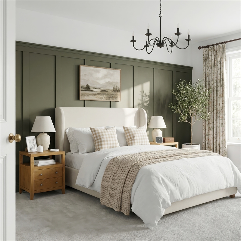 Butler Specialty Company Dana 21 in. W Wood 2 Drawer Nightstand-Natural