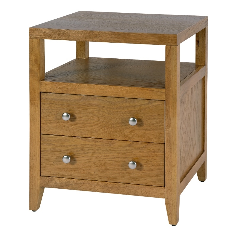 Butler Specialty Company Dana 21 in. W Wood 2 Drawer Nightstand-Natural