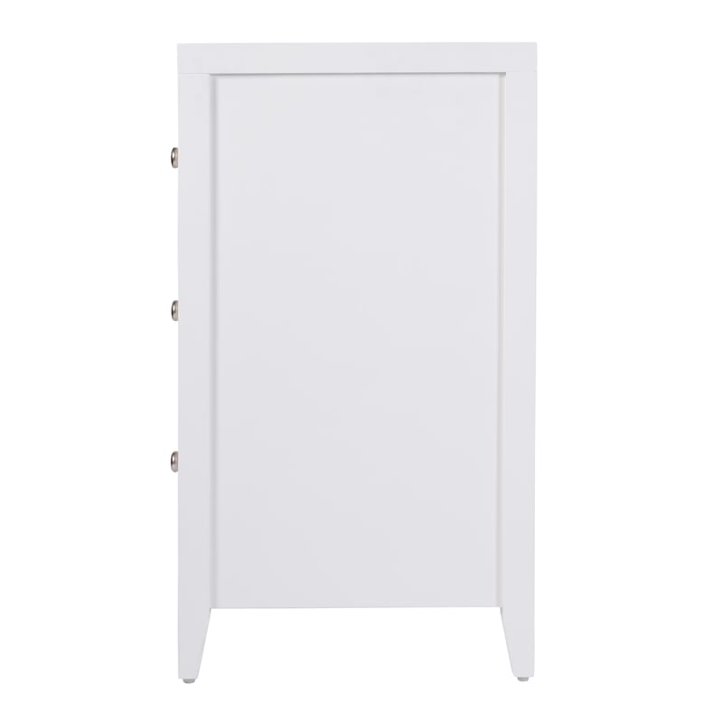 Butler Specialty Company Dana 34 in. W Rectangular Wood 3 Drawer Chest - White