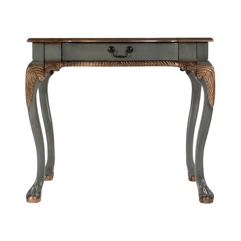 Butler Specialty Company Dupree 35 in. W Wood 1 Drawer Writing Desk - Green