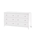 Butler Specialty Company Dana 60 in. W Rectangular Wood 6 Drawer Dresser - White